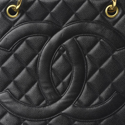 Chanel Caviar Quilted Grand Timeless Tote GTT Black 11 of 11
