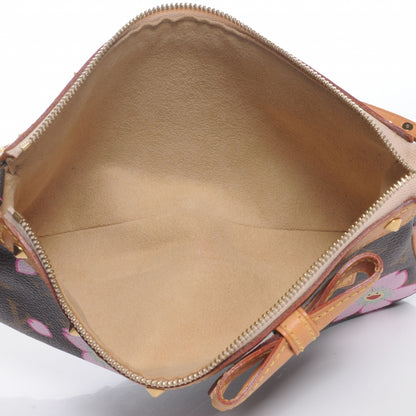 Louis Vuitton Monogram Cherry Blossom Pochette Accessories Brown 5 of 7