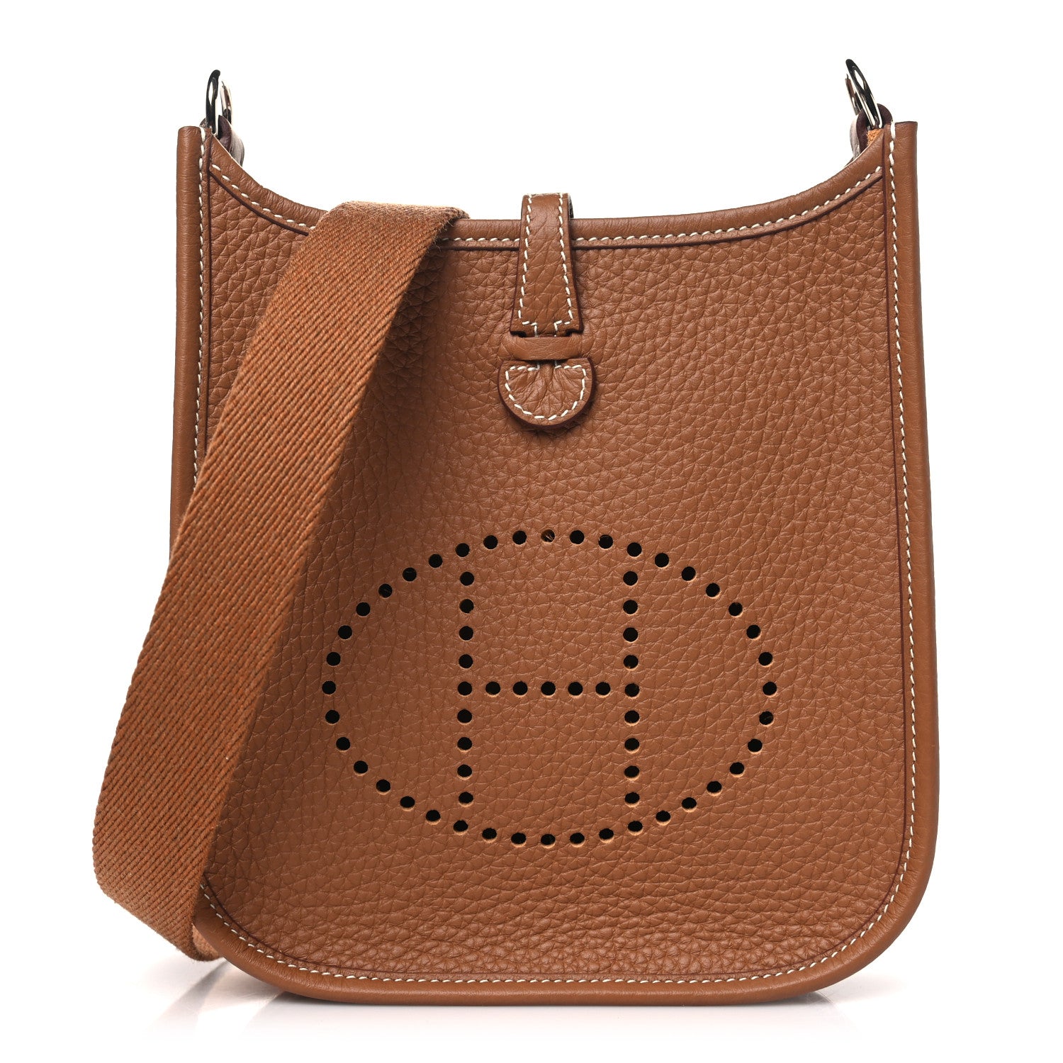 Hermes Taurillon Clemence Evelyne TPM Gold 1 of 11