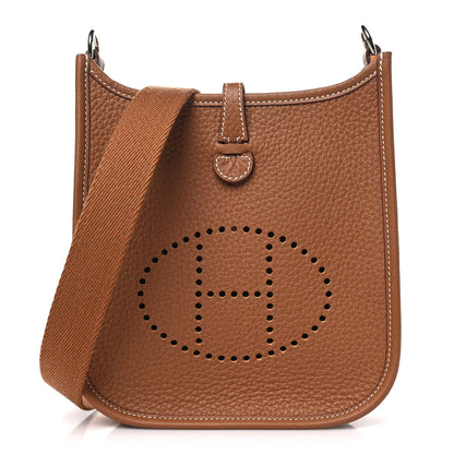 Hermes Taurillon Clemence Evelyne TPM Gold 1 of 11
