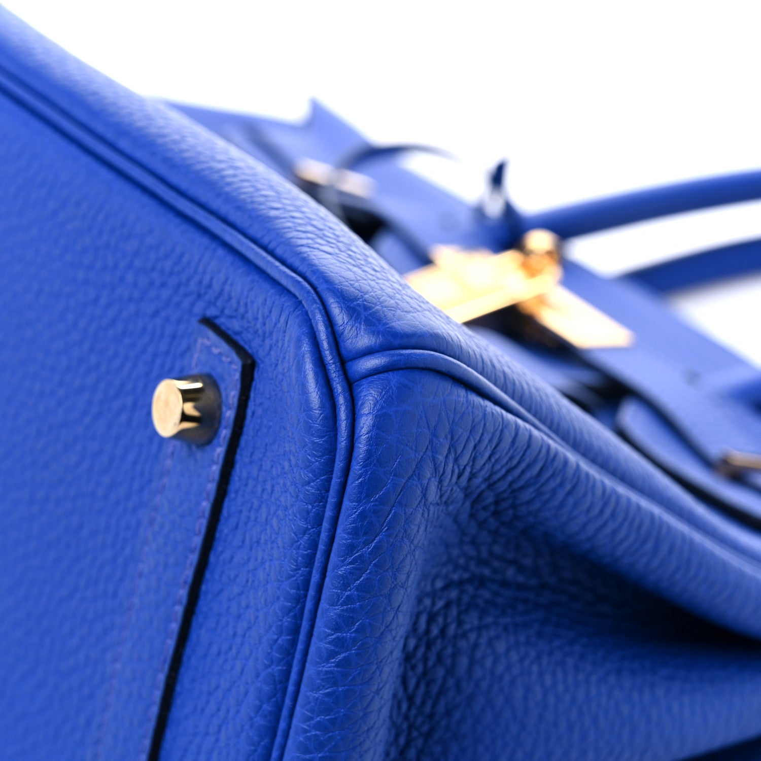 Hermes Togo Birkin 30 Bleu Royal 9 of 12