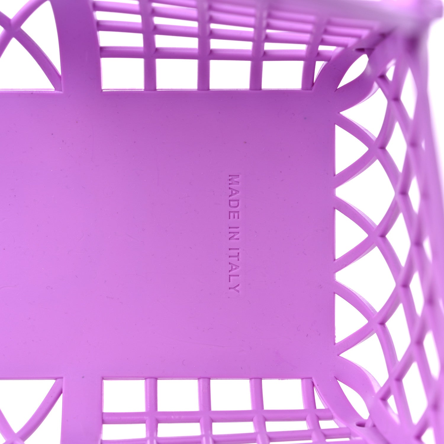 Fendi Recycled Plastic Vitello Liberty Matte Small Fendi Basket Violetta 6 of 10
