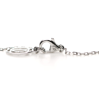 Cartier 18K White Gold Diamond LM D'Amour Pendant Necklace 5 of 5