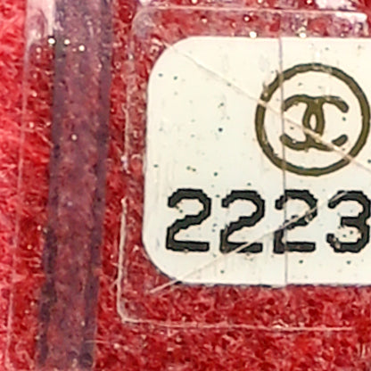 Chanel Calfskin Jumbo Tramezzo Flap Red 7 of 10