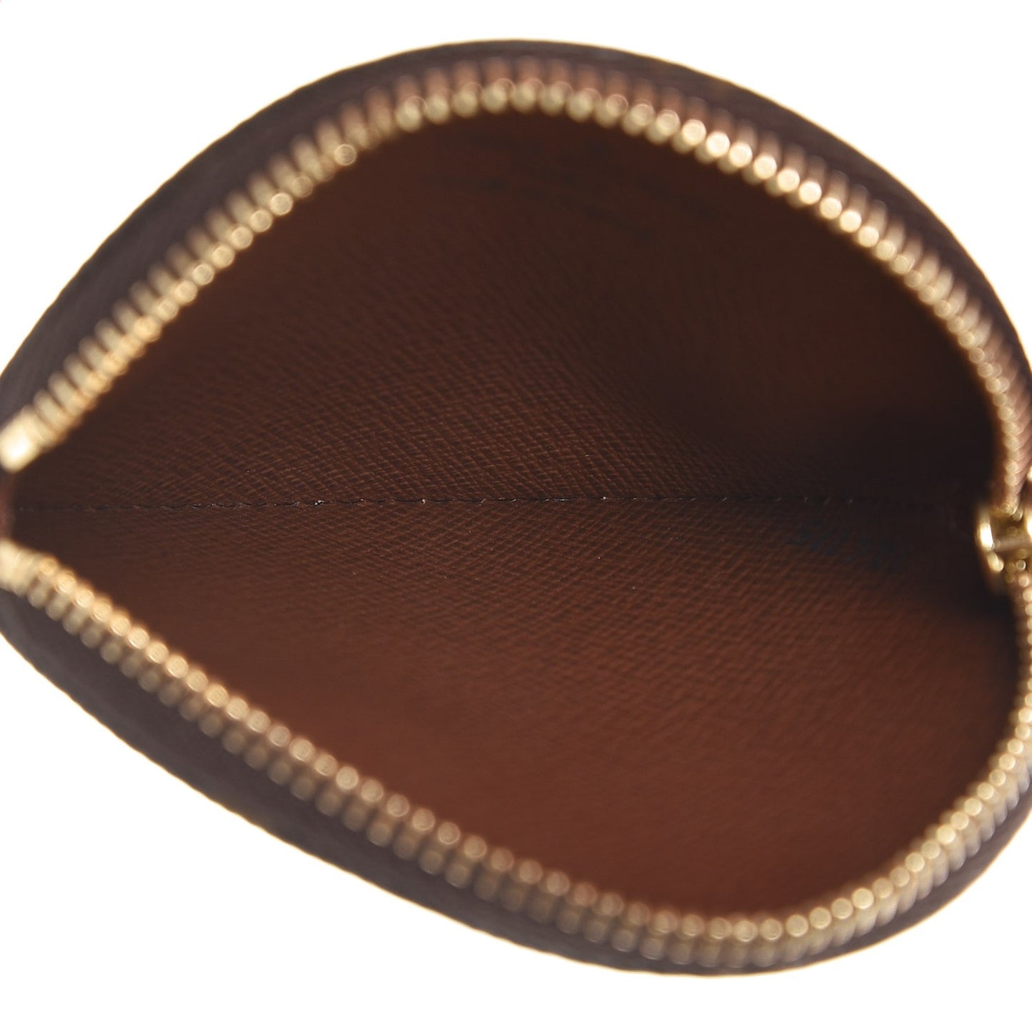 Monogram Round Coin Purse
