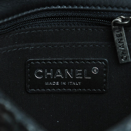 Chanel Lambskin Embroidered Mini Flap Black 7 of 8
