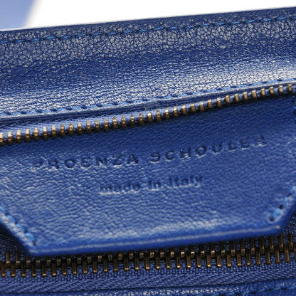 Proenza Schouler Lambskin Large PS1 Satchel Royal Blue 6 of 7