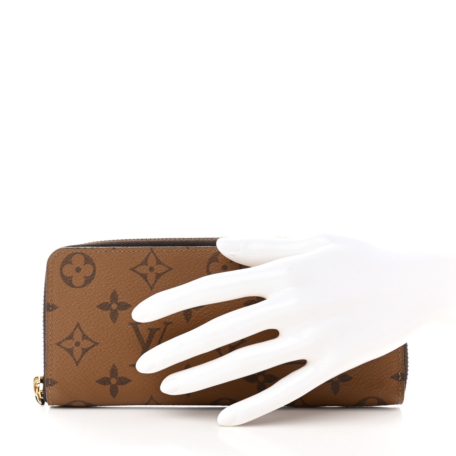 Louis Vuitton Reverse Monogram Clemence Wallet 2 of 10