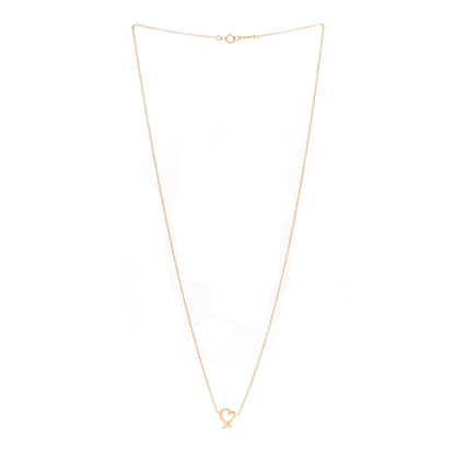 Tiffany 18K Yellow Gold Mini Paloma Picasso Loving Heart Pendant Necklace 3 of 5