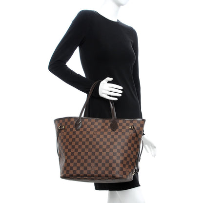 Louis Vuitton Damier Ebene Neverfull MM 2 of 7