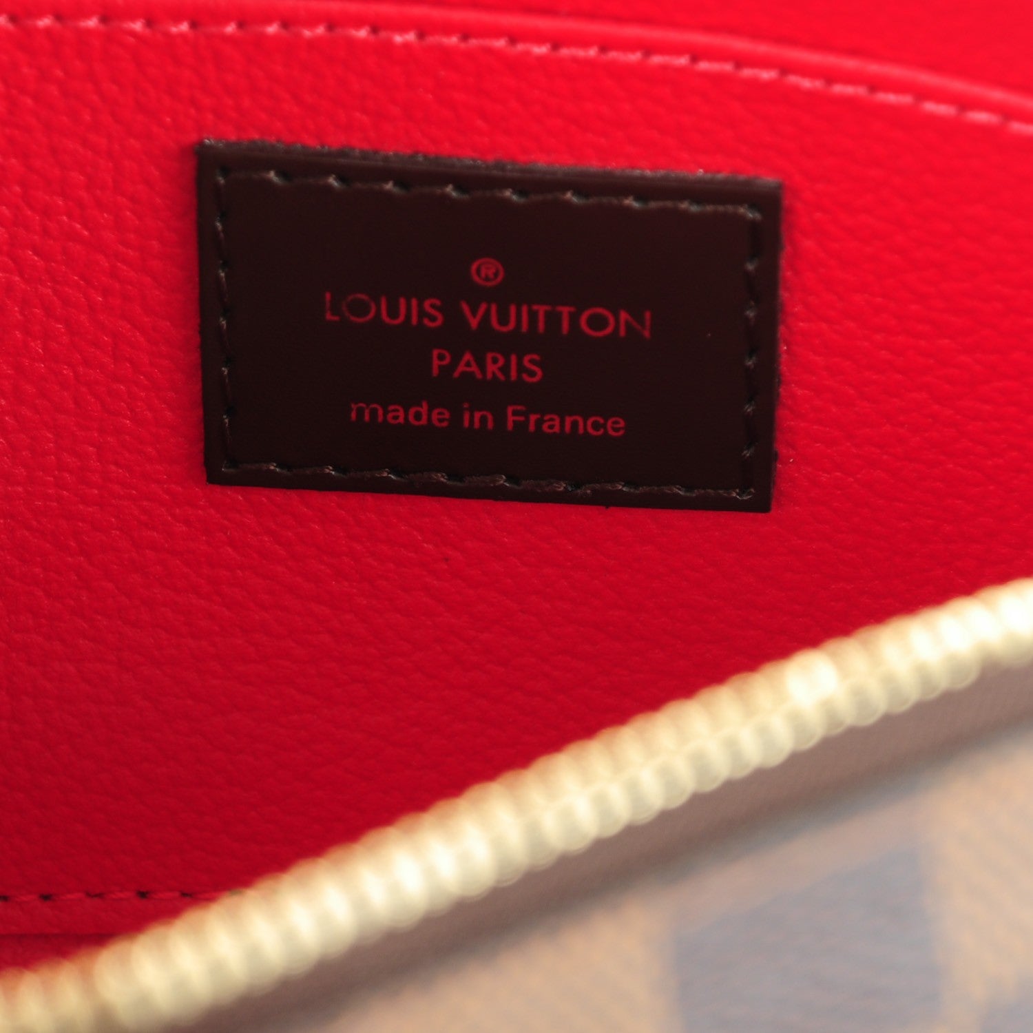 Louis Vuitton Damier Ebene Cosmetic Pouch 6 of 7