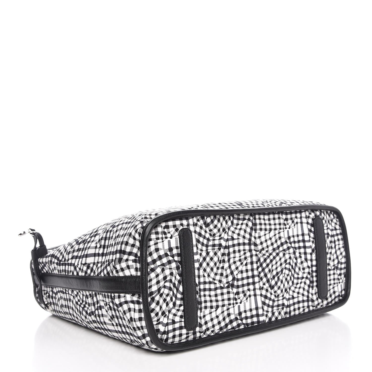 MCM Visetos Medium Reversible Shopper Tote Black 10 of 17