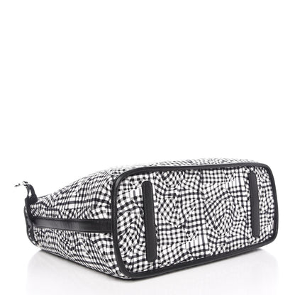 MCM Visetos Medium Reversible Shopper Tote Black 10 of 17