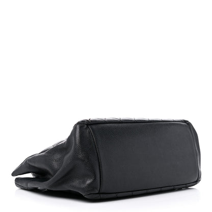 Chanel Caviar Quilted Grand Shopping Tote GST Black 4 of 16