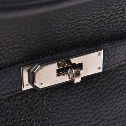 Hermes Taurillon Clemence Jypsiere 28 Black 14 of 16