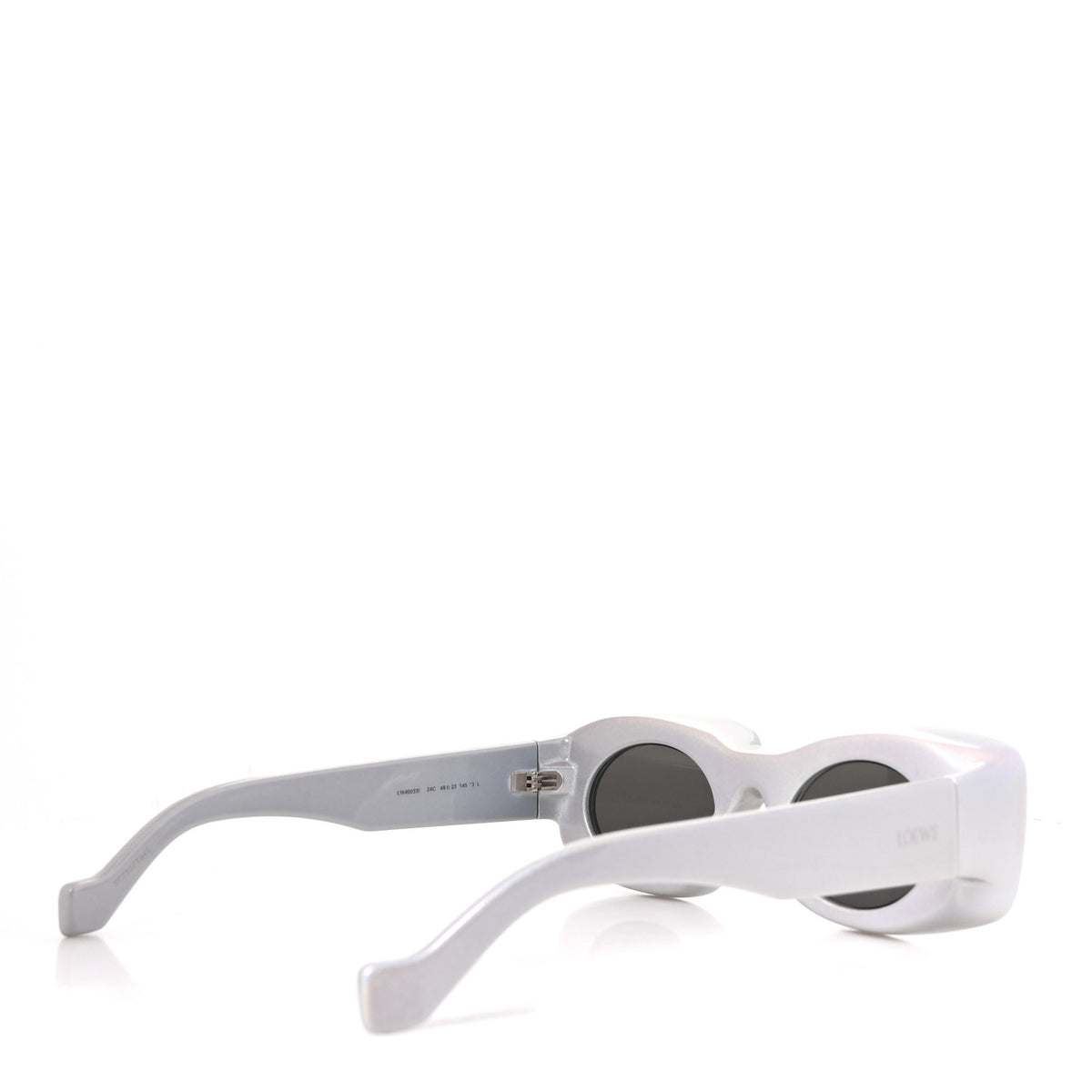 Loewe Acetate Sunglasses LW40033I Silver White 4 of 7