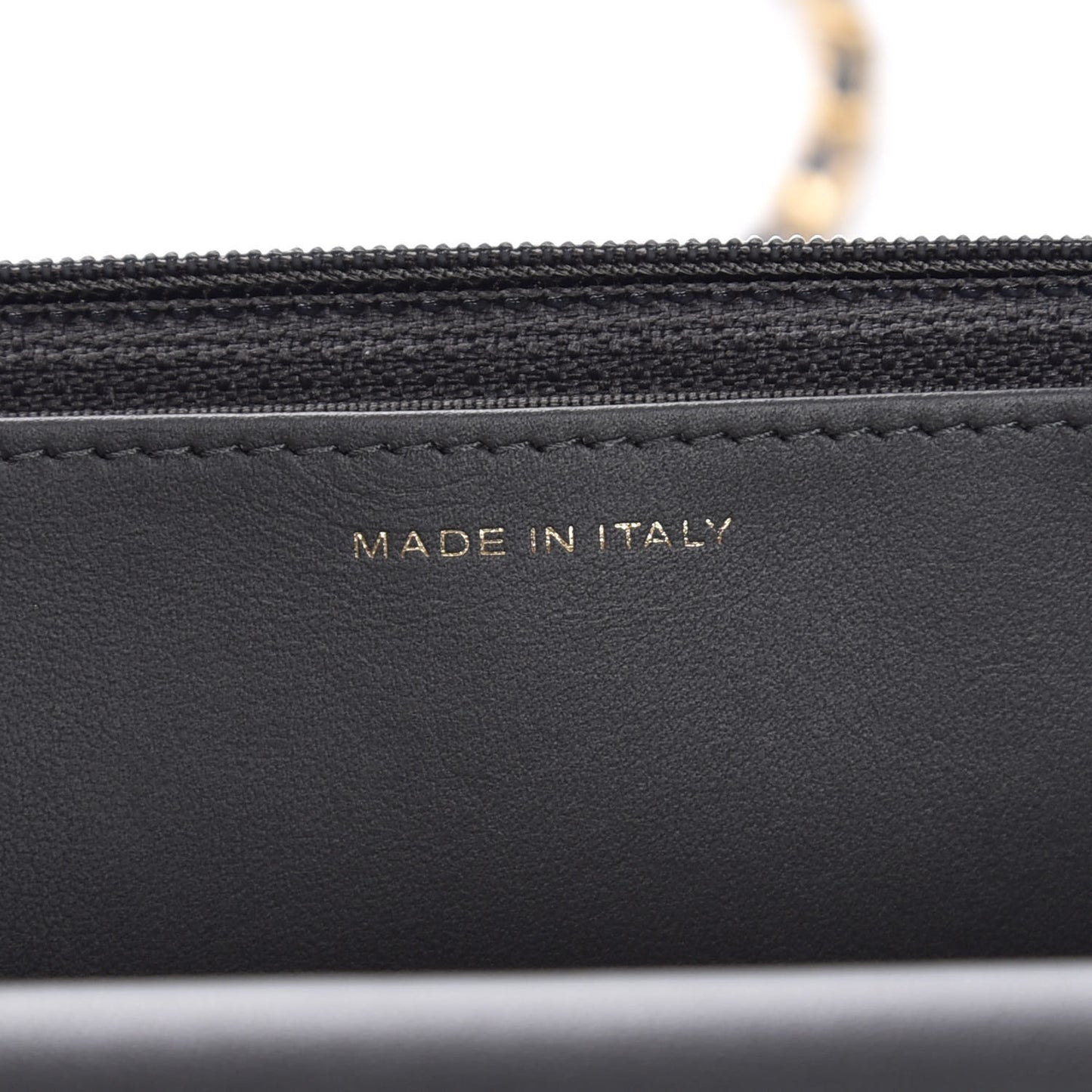 Calfskin Quilted Reissue Wallet On Chain WOC Charcoal
