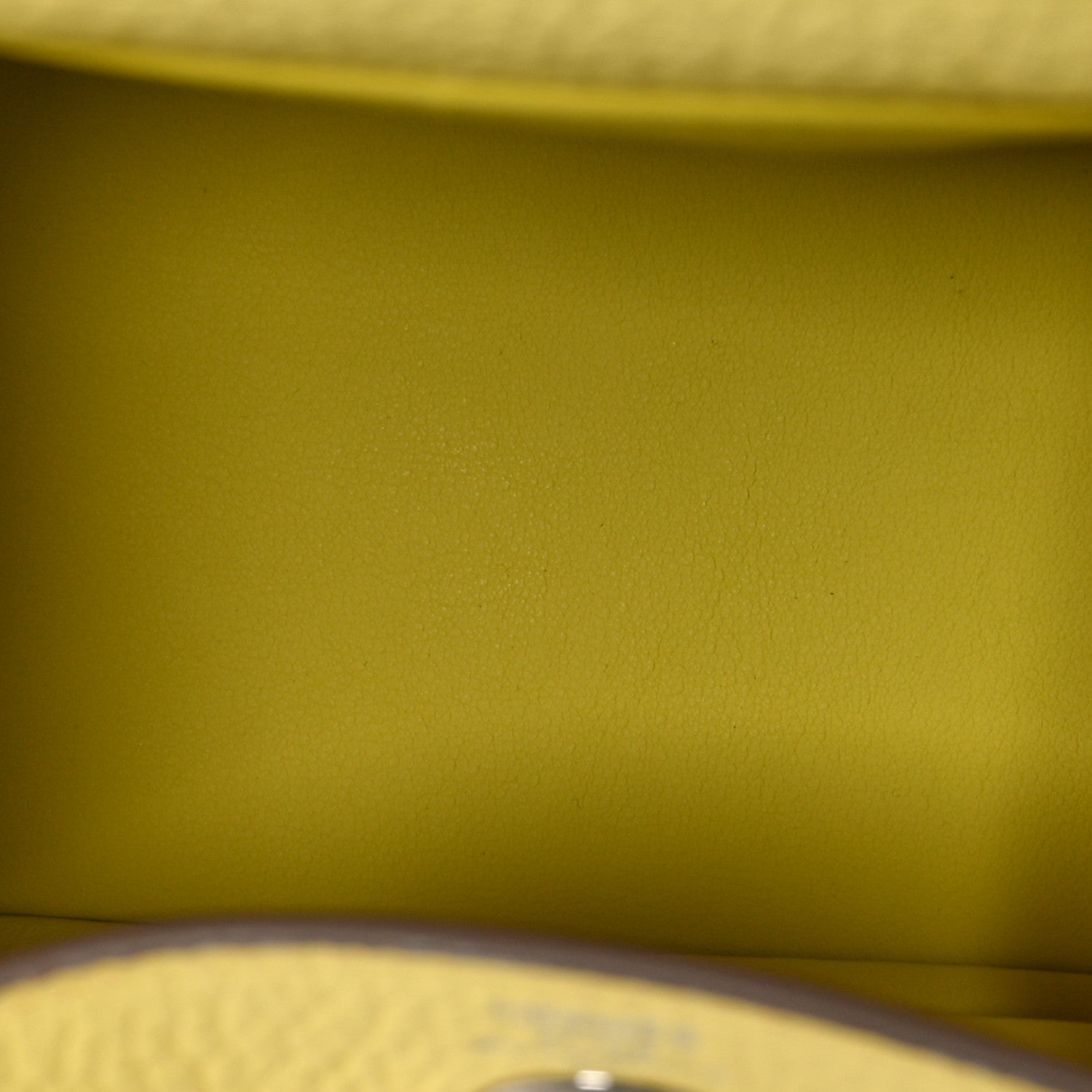 Hermes Taurillon Clemence Mini Lindy 20 Limoncello 5 of 10