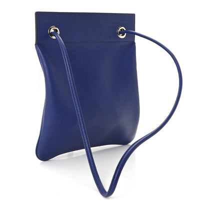 Hermes Milo Lambskin Swift Mini Aline Bleu Electrique 3 of 9