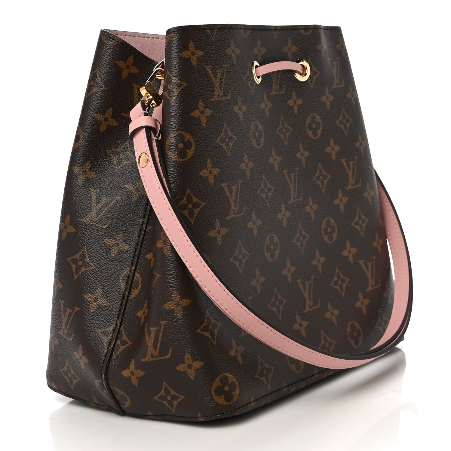 Louis Vuitton Monogram Neonoe MM Rose Poudre 3 of 10