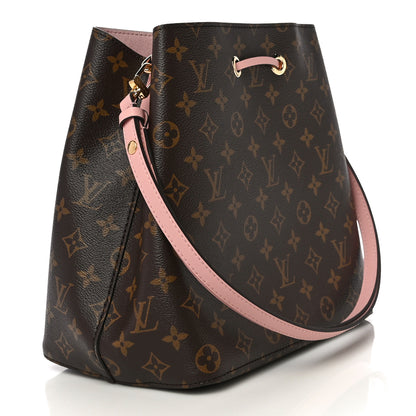 Louis Vuitton Monogram Neonoe MM Rose Poudre 3 of 10