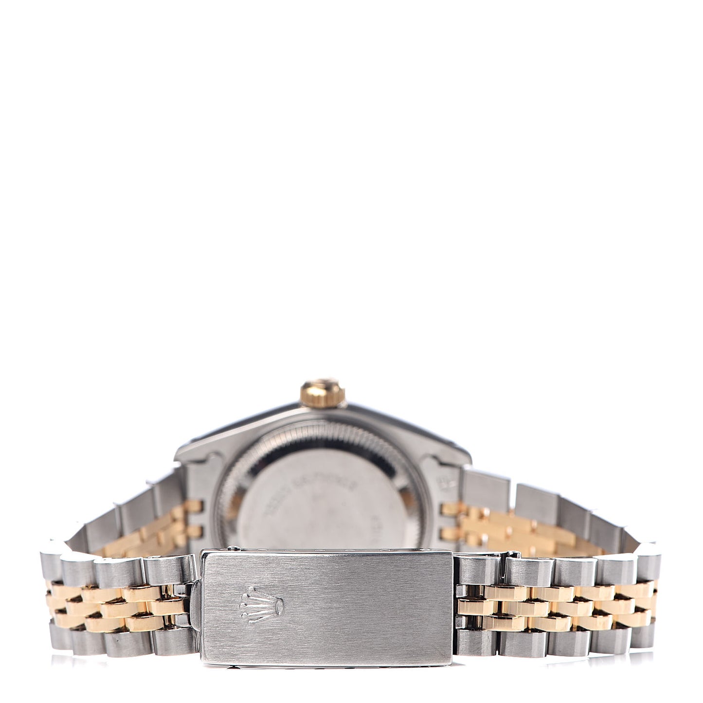 Stainless Steel 18K Yellow Gold 26mm Oyster Perpetual Date Watch Champagne 69173