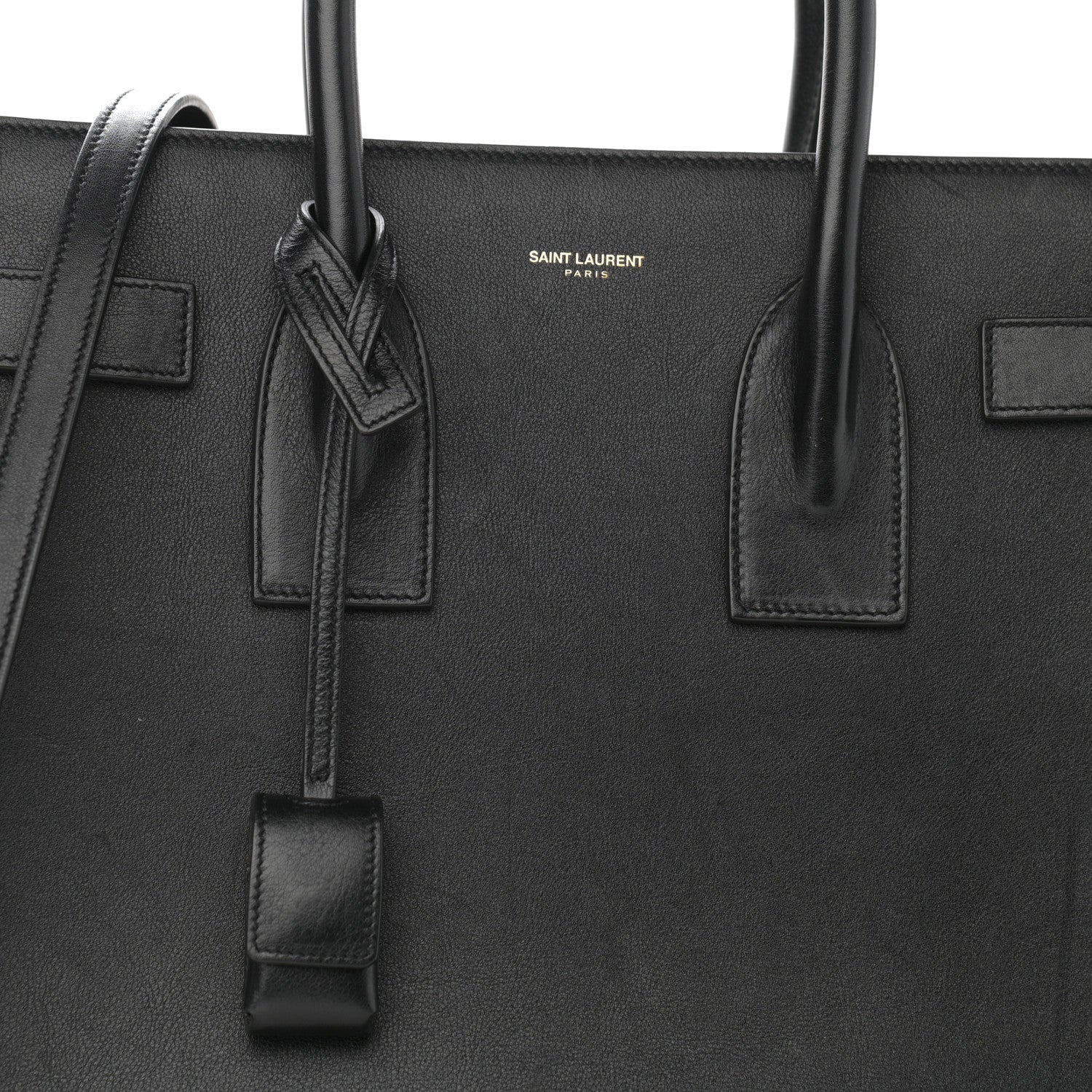 Saint Laurent Calfskin Small Sac De Jour Black 7 of 10