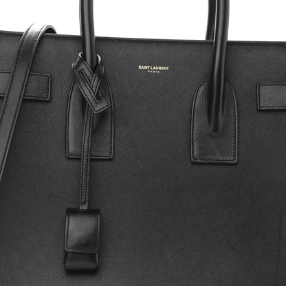 Saint Laurent Calfskin Small Sac De Jour Black 7 of 10