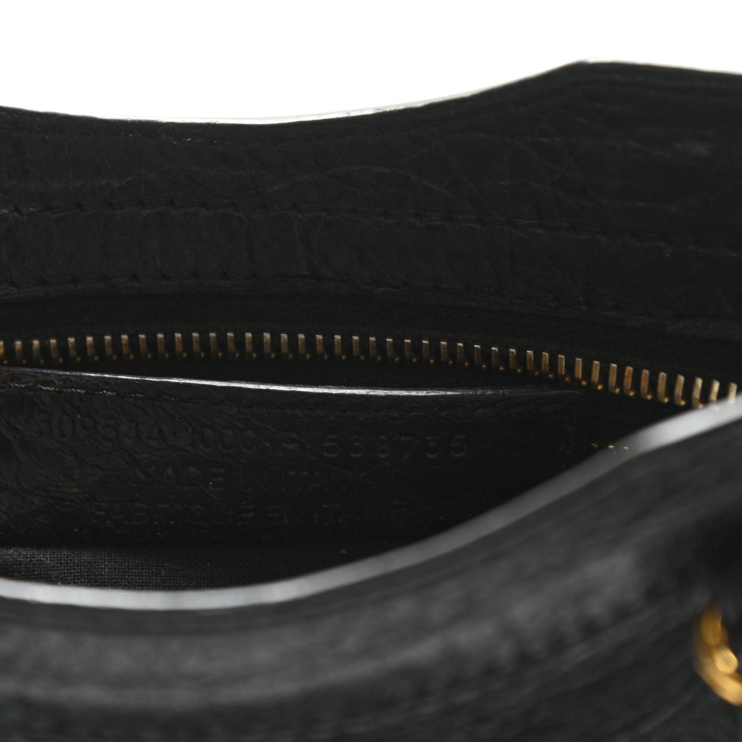 Agneau Giant 12 Gold Hardware Mini City Black