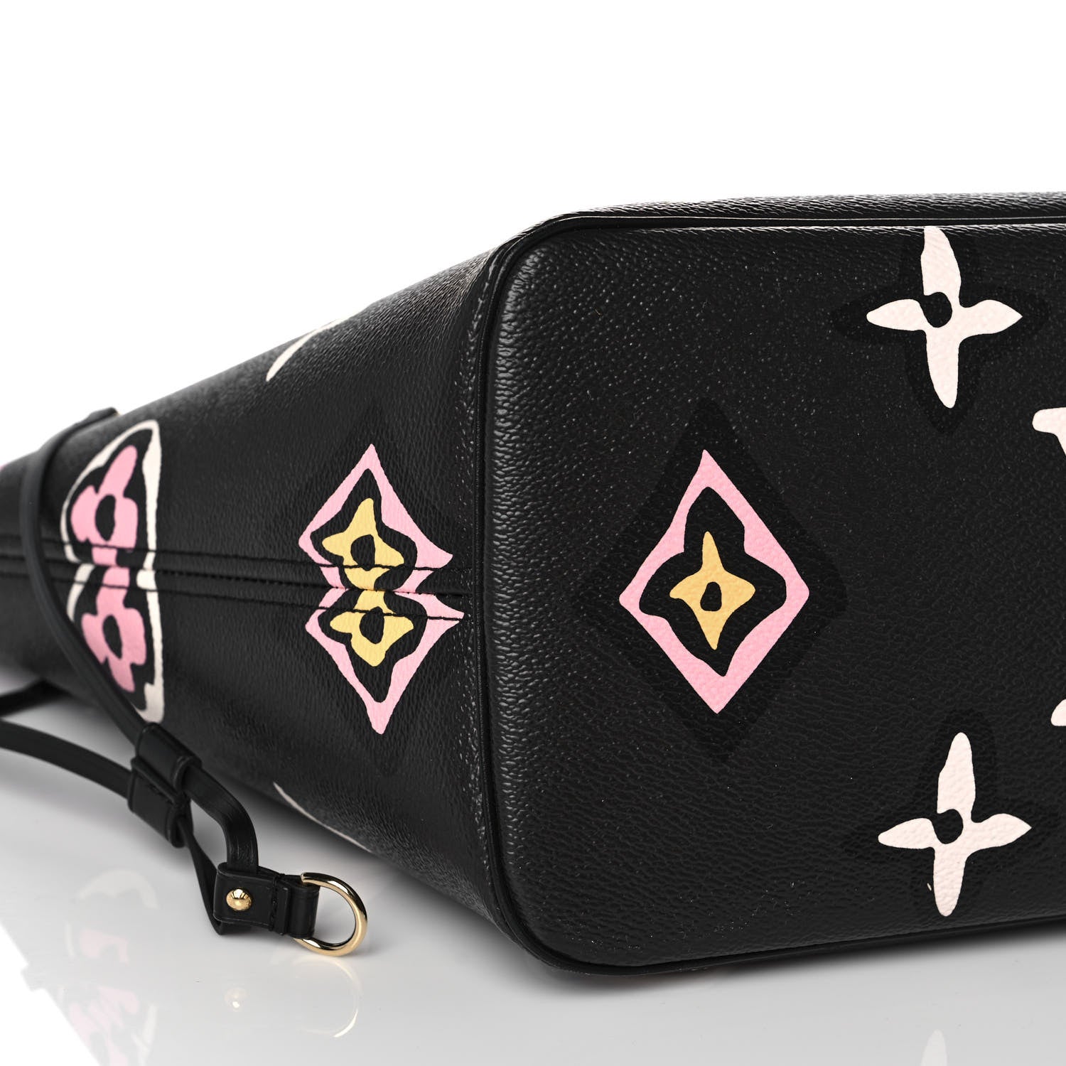 Louis Vuitton Monogram Giant Wild At Heart Neverfull MM Black 7 of 10
