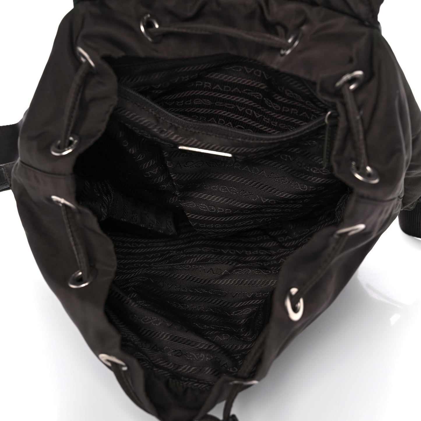 Nylon Vela Medium Backpack Moro