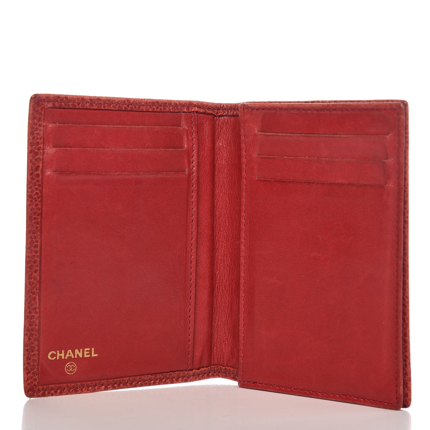 Caviar Timeless CC Card Holder Wallet Red