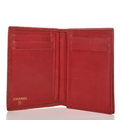 Chanel Caviar Timeless CC Card Holder Wallet Red 5 of 11