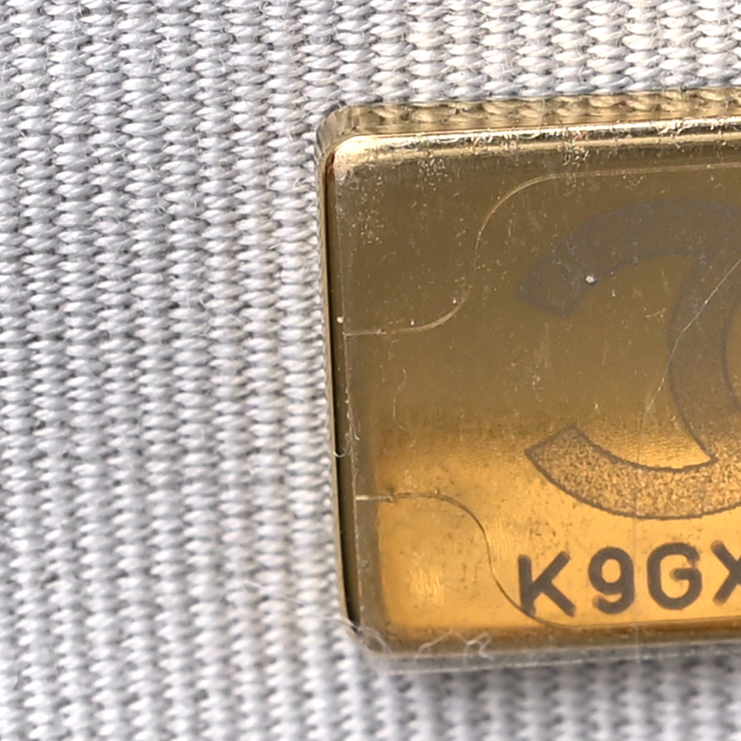 Metallic Lambskin Quilted Medium Chanel 19 Flap Silver