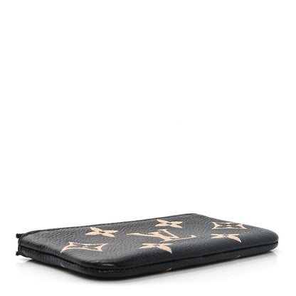 Louis Vuitton Empreinte Monogram Giant Key Pouch Black Beige 4 of 6