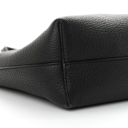 The Row Grained Calfskin Small Park Tote Black 9 of 13