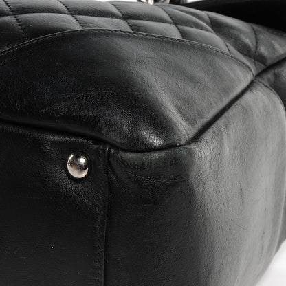 Chanel Calfskin Quilted Large Cambon Flap Black 5 of 9
