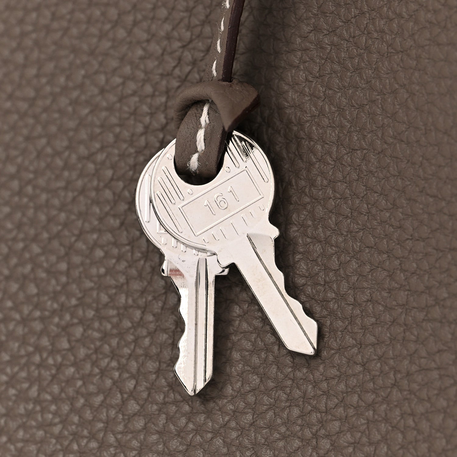 Hermes Togo Kelly Retourne 25 Etoupe 33 of 36
