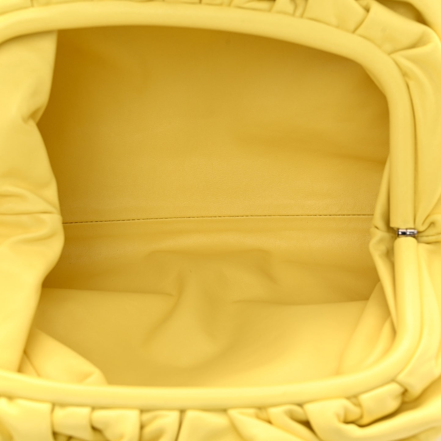 Smooth Butter Calf The Pouch Oversized Clutch Sherbert