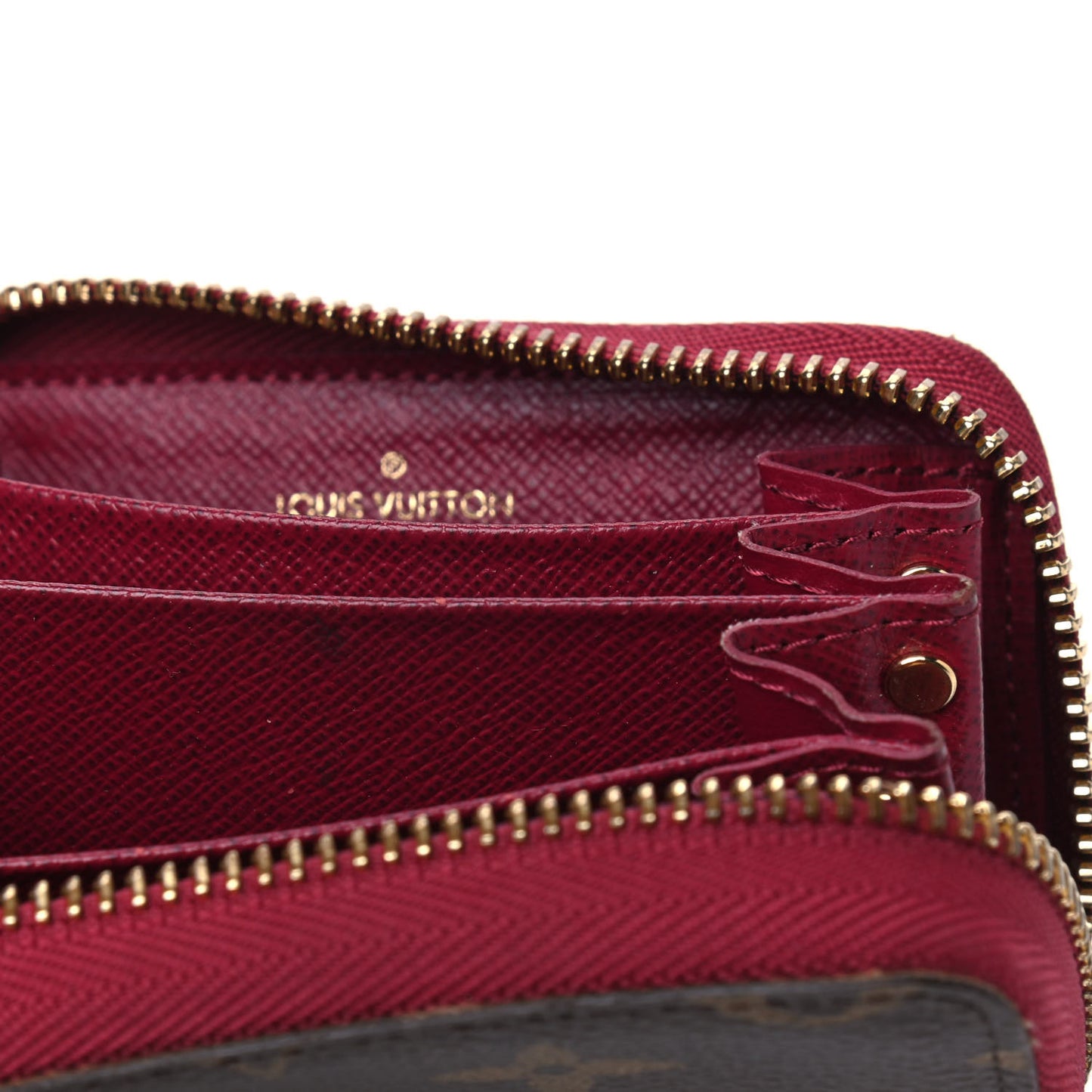Monogram Zippy Multicartes Fuchsia