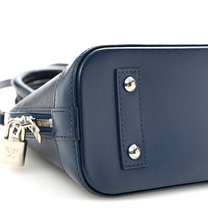 Louis Vuitton Epi Alma BB Indigo 8 of 10