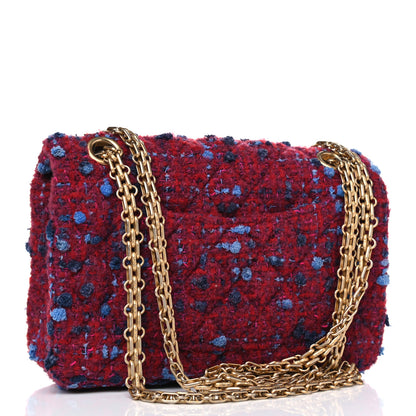 Chanel Tweed Quilted 2.55 Reissue Mini Flap Red Multicolor 2 of 4