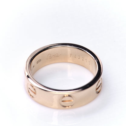 Cartier 18K Yellow Gold 5.5mm LOVE Ring 52 6 4 of 5
