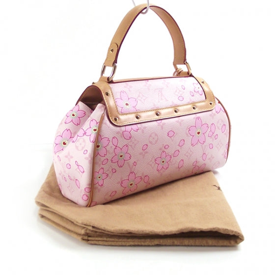 Monogram Cherry Blossom Sac Retro Pink
