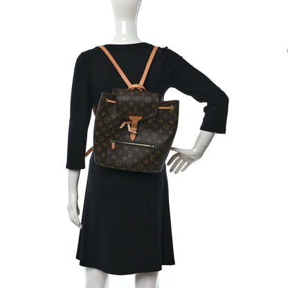 Louis Vuitton Monogram Montsouris NM Backpack 2 of 8