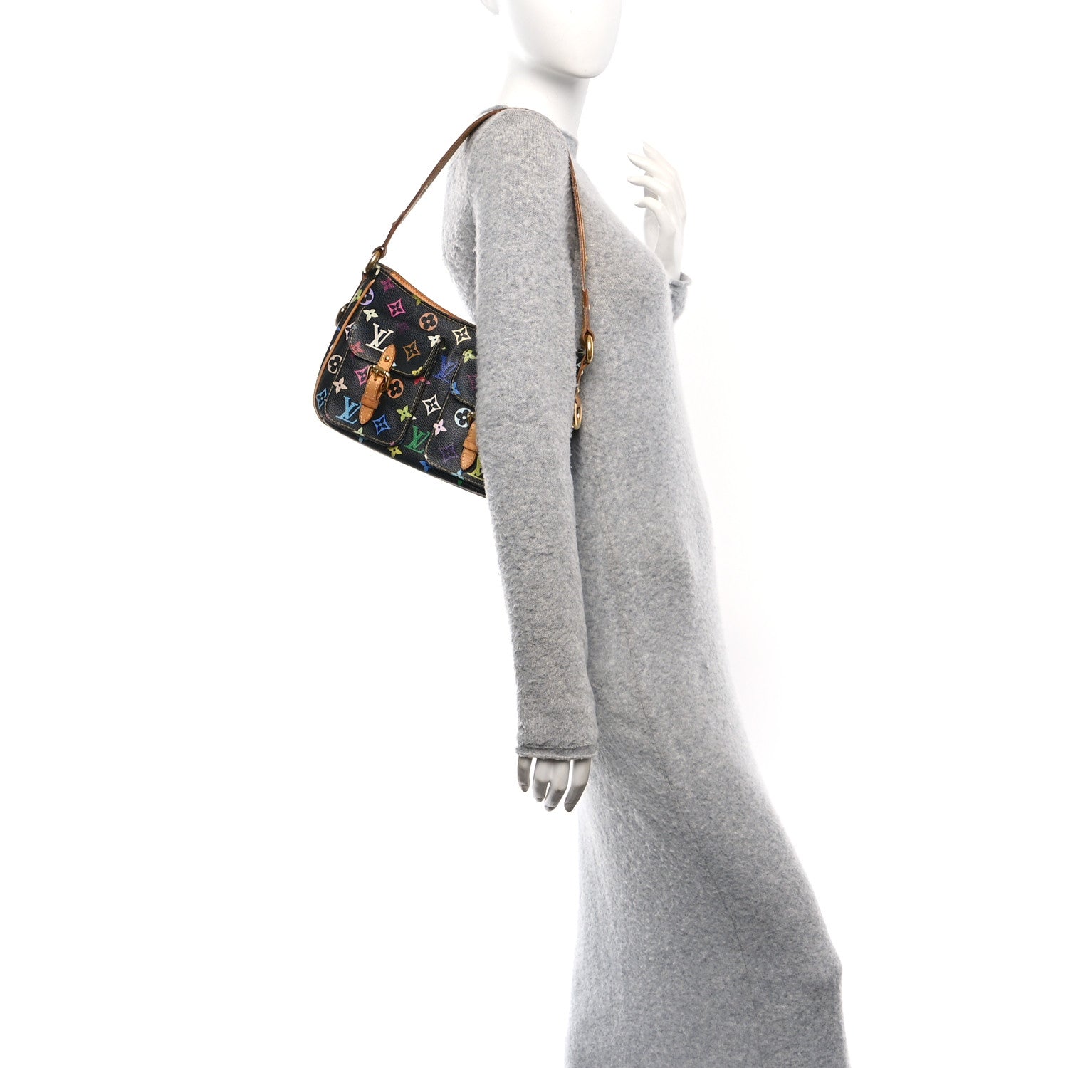 Louis Vuitton Monogram Multicolor Lodge PM Black 2 of 11
