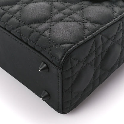 Christian Dior Ultra Matte Calfskin Cannage Small My ABCDior Lady Dior Black 10 of 10