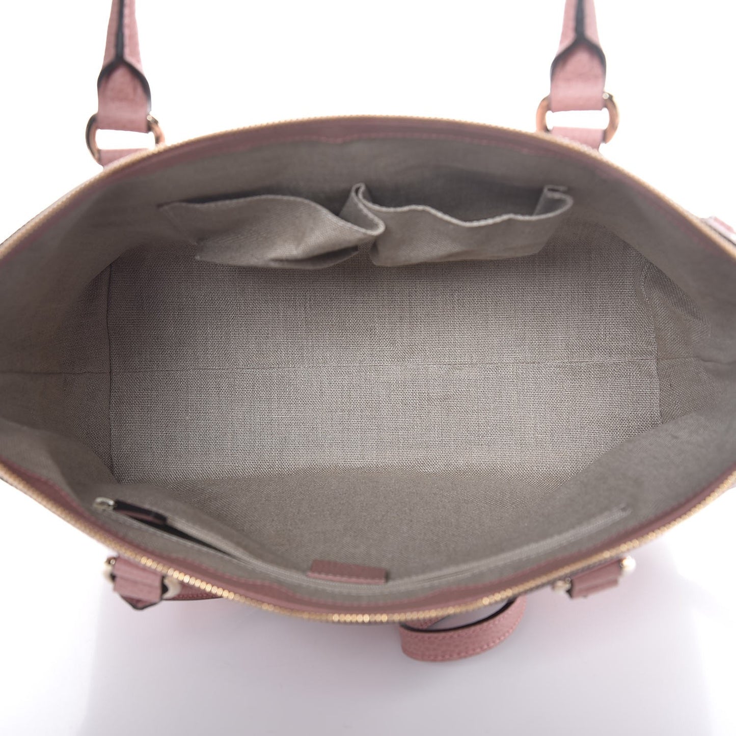 Dollar Calfskin GG Charm Satchel Soft Pink