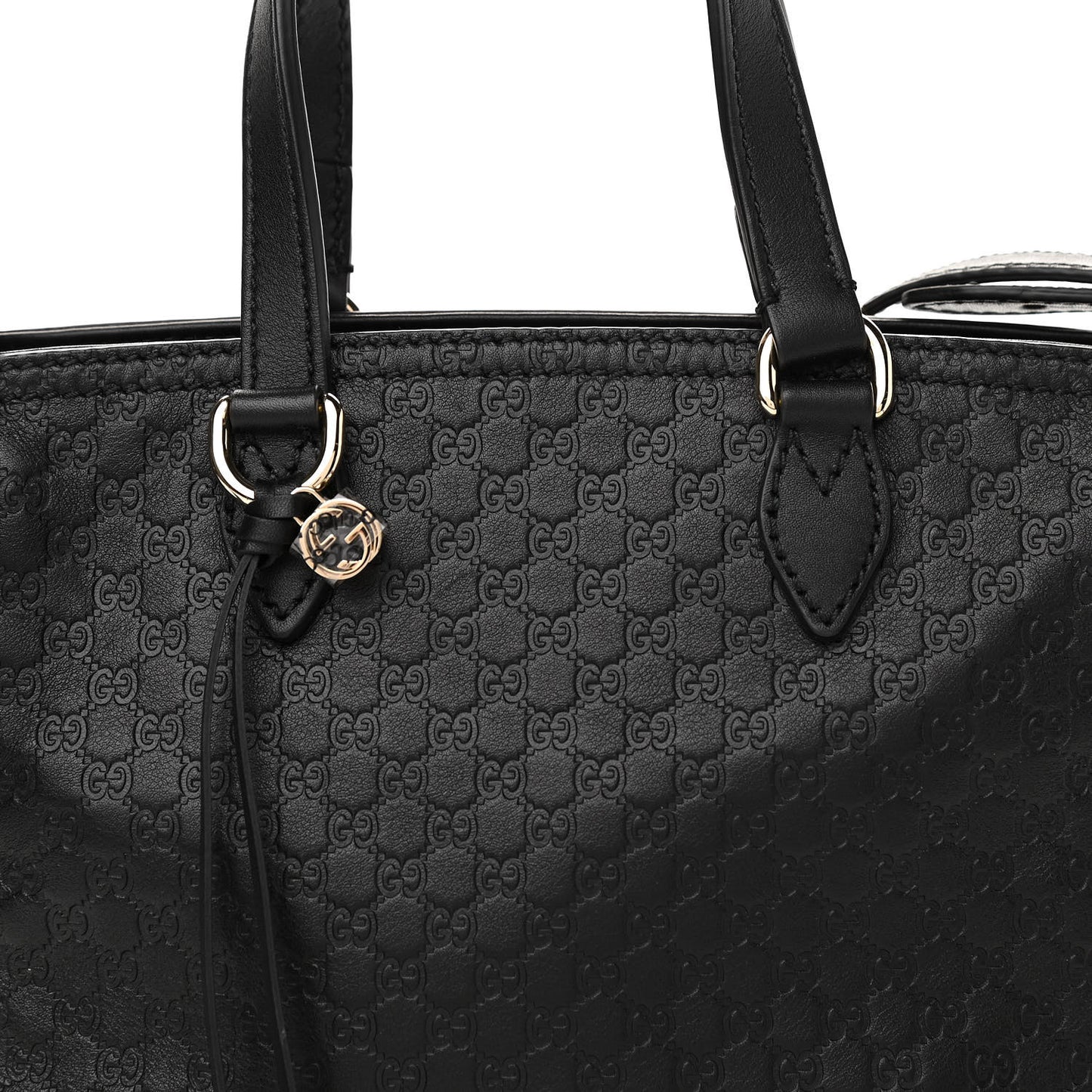 Microguccissima Small Bree Tote Black