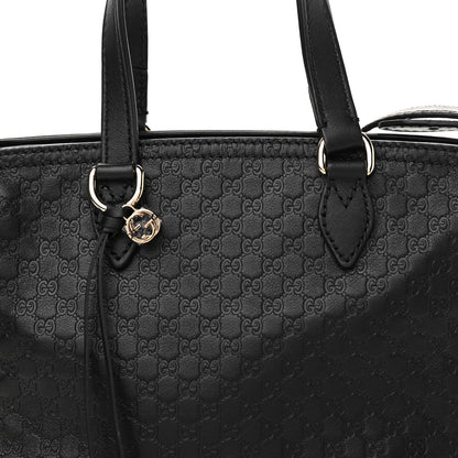 Gucci Microguccissima Small Bree Tote Black 7 of 9